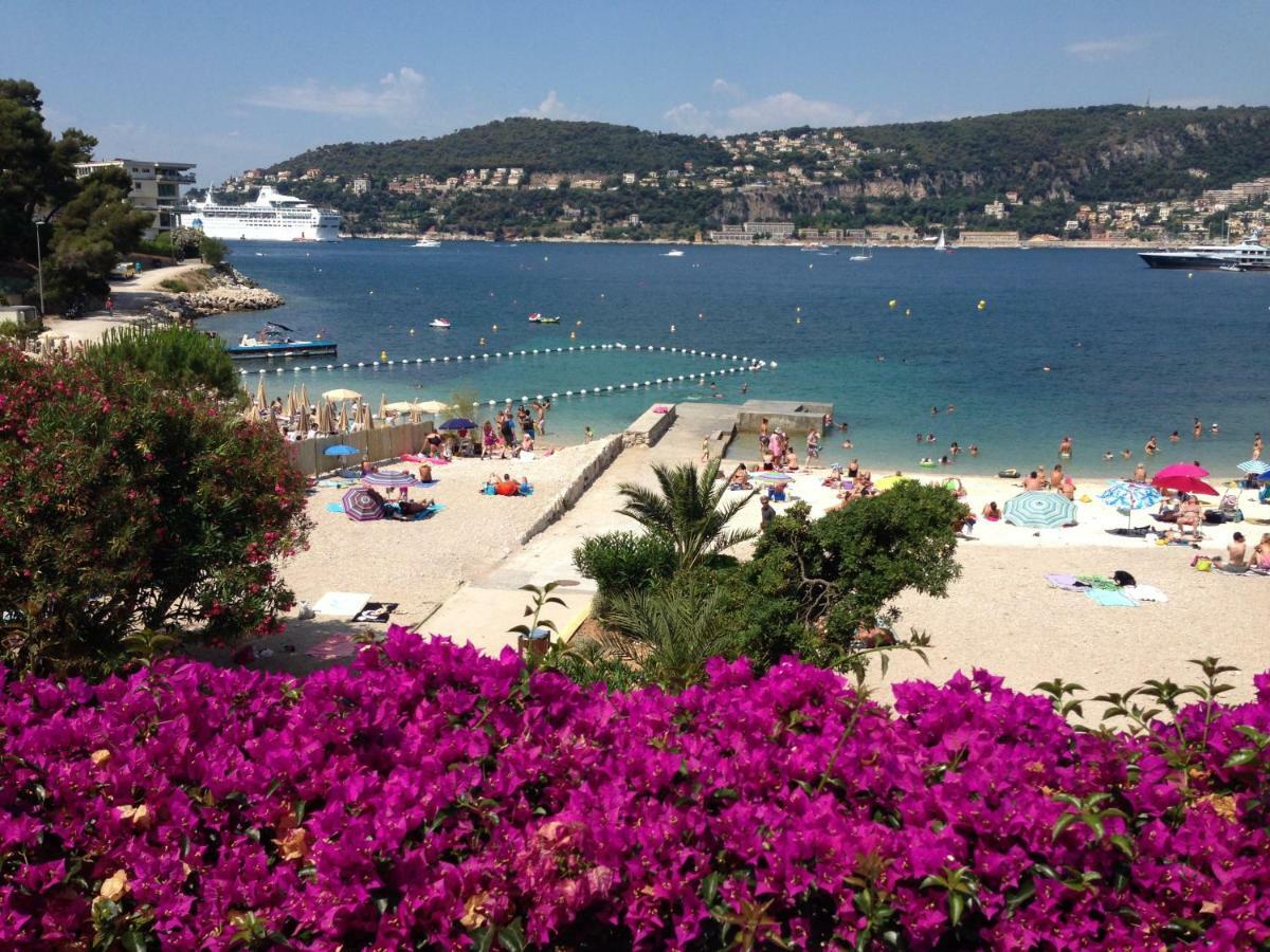 Nyrenoverad Laegenhet Med Havsutsikt Villefranche-sur-Mer Exteriér fotografie